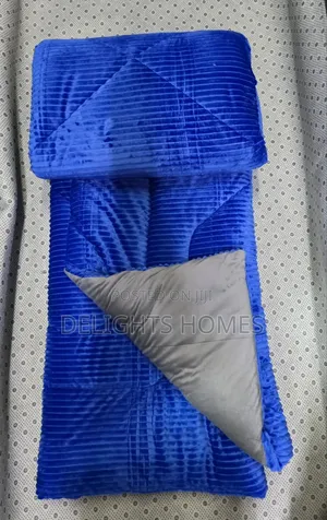 Single Plain Velvet Fleece Duvet-Sk