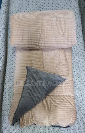 Single Plain Velvet Fleece Duvet-Sk