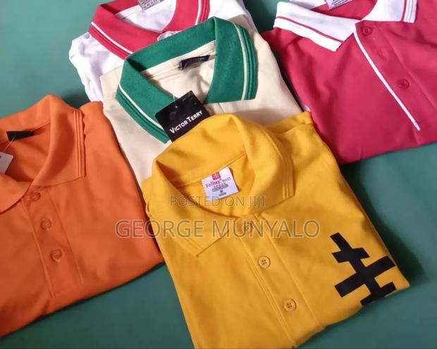 Quality Plain Golf Shirts - main view