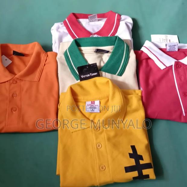 Quality Plain Golf Shirts - thumbnail 2