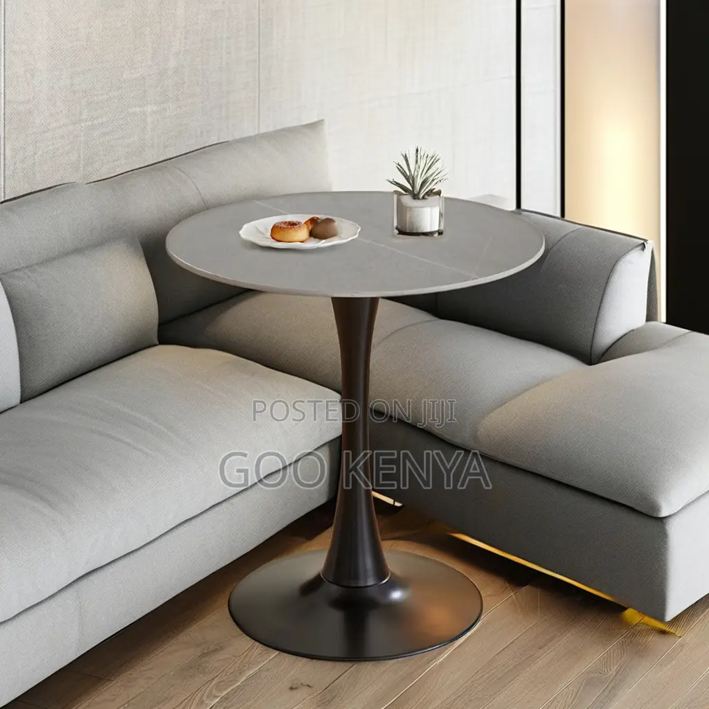 Home Dining Table; Circular Marble Coffee or Dining Table