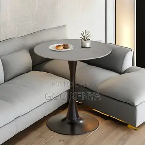 Home Dining Table; Circular Marble Coffee or Dining Table