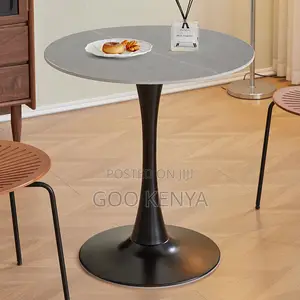 Home Dining Table; Circular Marble Coffee or Dining Table