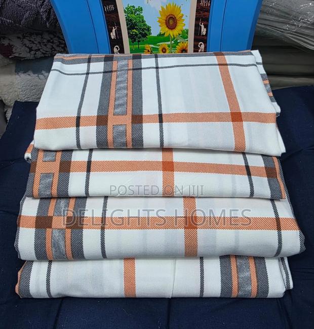 (4pcs) Both Printed Cotton Bedsheets-Sk