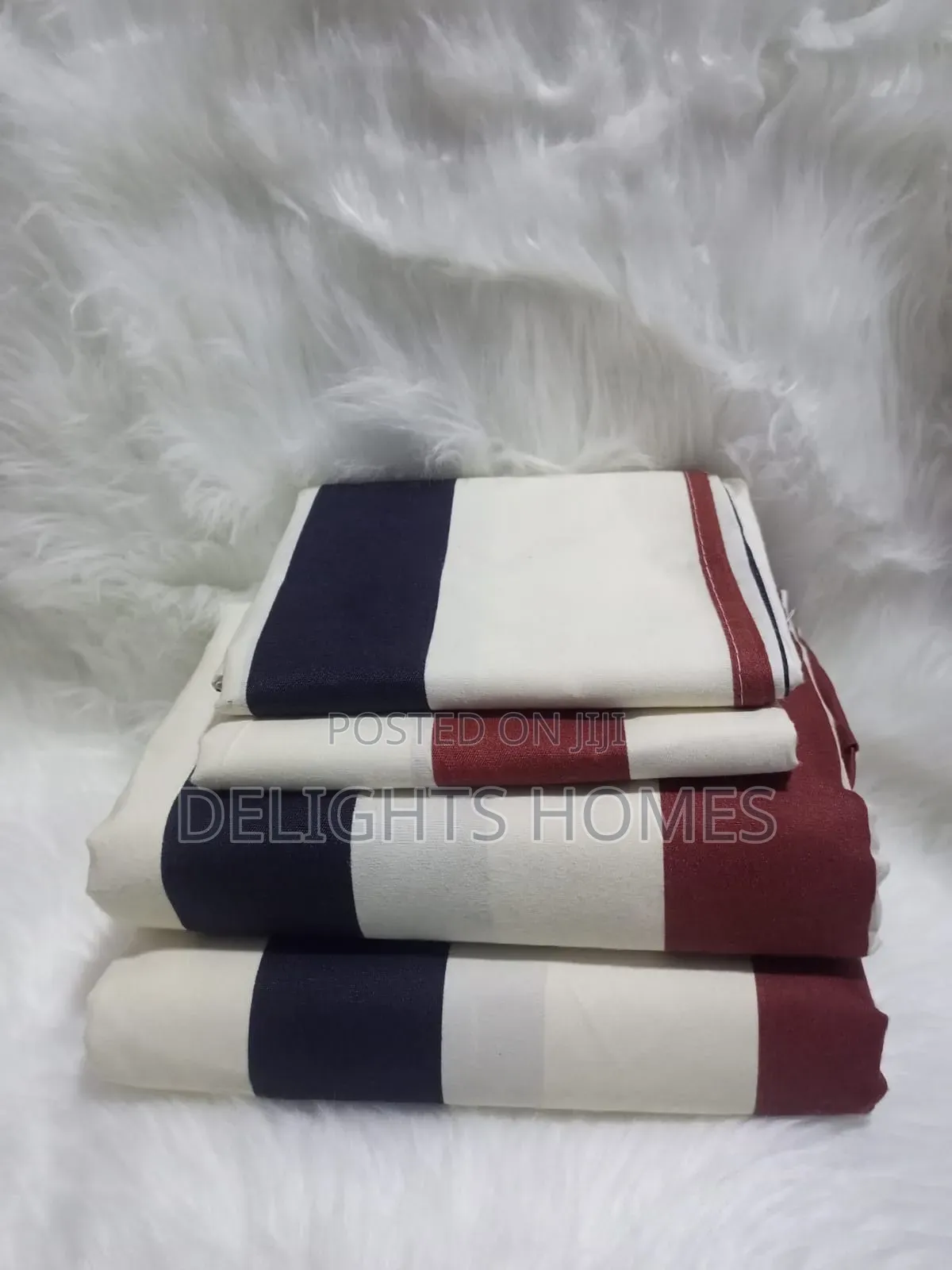 (4pcs) Both Printed Cotton Bedsheets-Sk