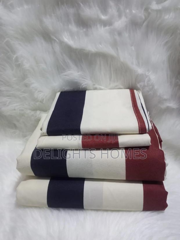(4pcs) Both Printed Cotton Bedsheets-Sk - thumbnail 4