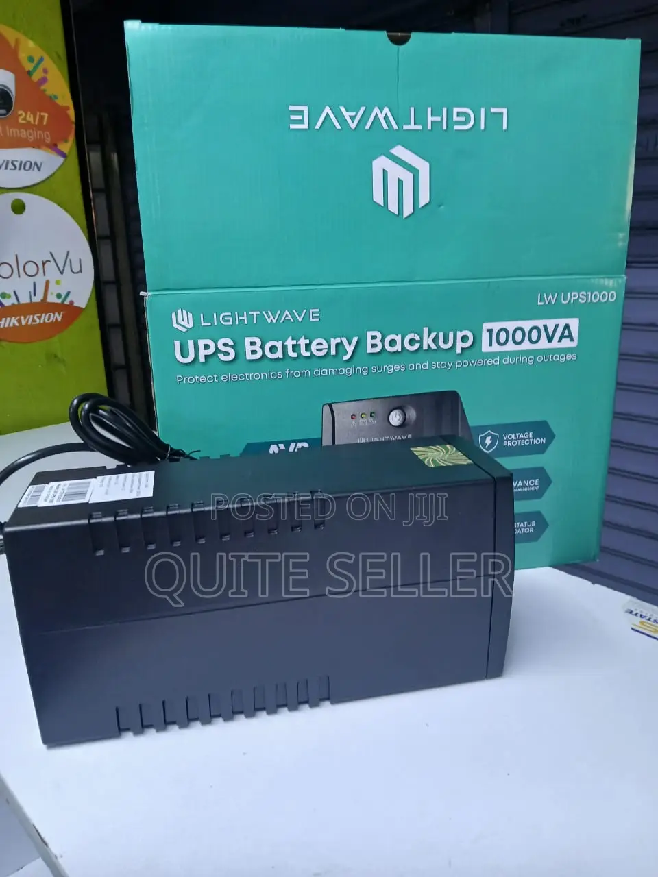Auto Restart Uninterruptible Power Supply 1000va Lightwave