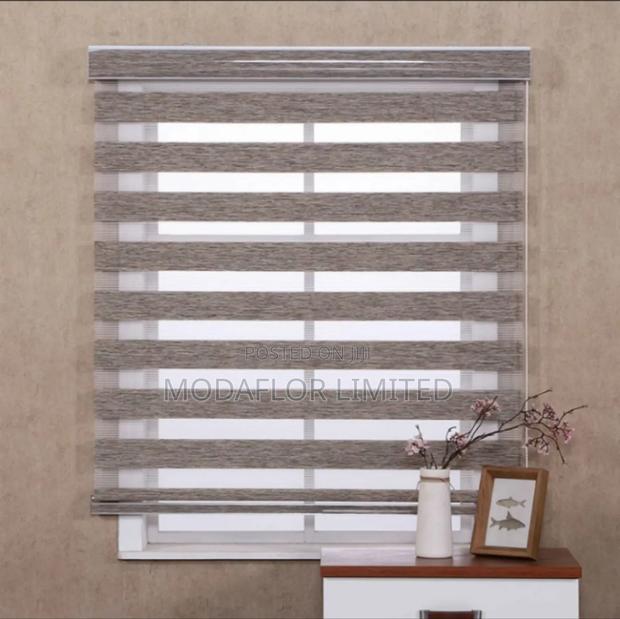 Modern Zebra Roller Blinds for Stylish Interiors - main view