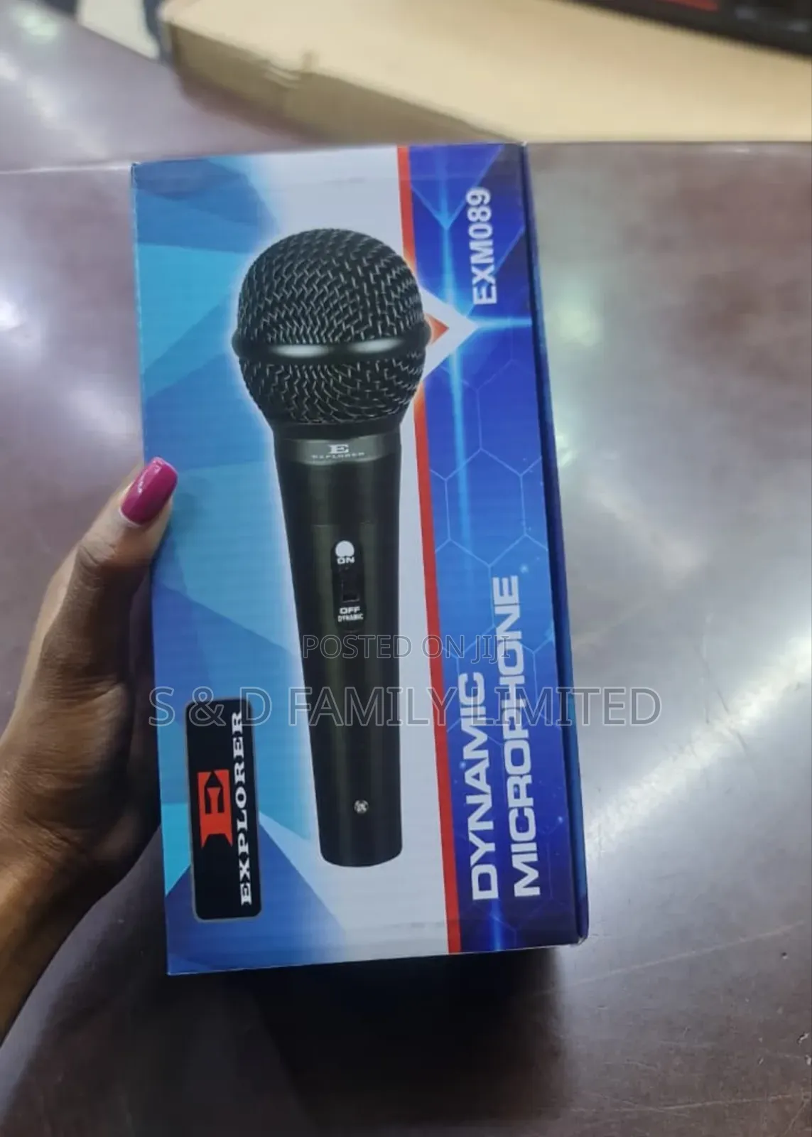 Explorer Corded Exm 089 Wire Microphone