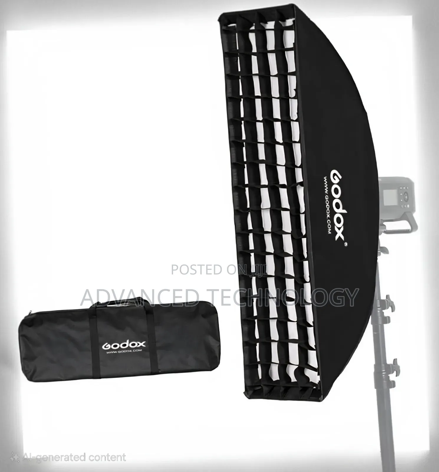 Godox Strip Box 30×120cm With Grid