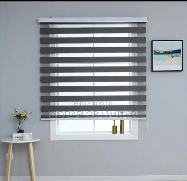 Durable Zebra Roller Blinds With Elegant Finish - main view
