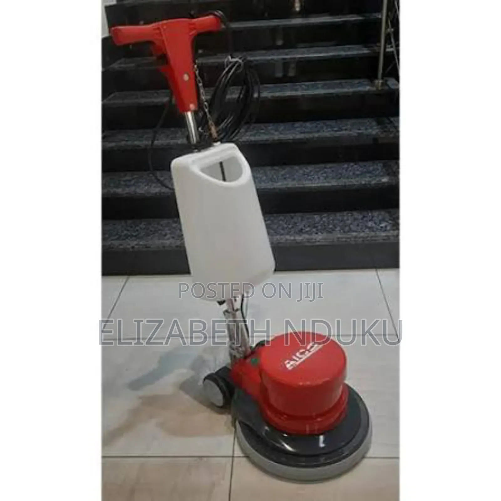 Concrete Floor Scrubber