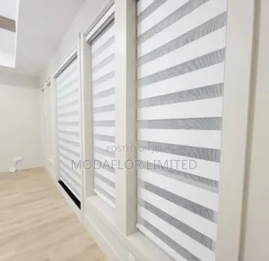 Zebra Roller Blinds for a Modern Interior Look