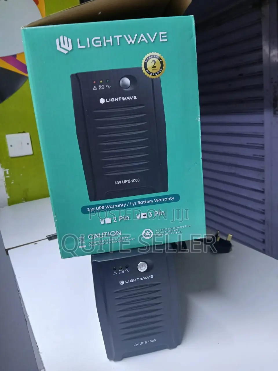 1000va / 600w Output Power Lightwave Ups Powerback-Up