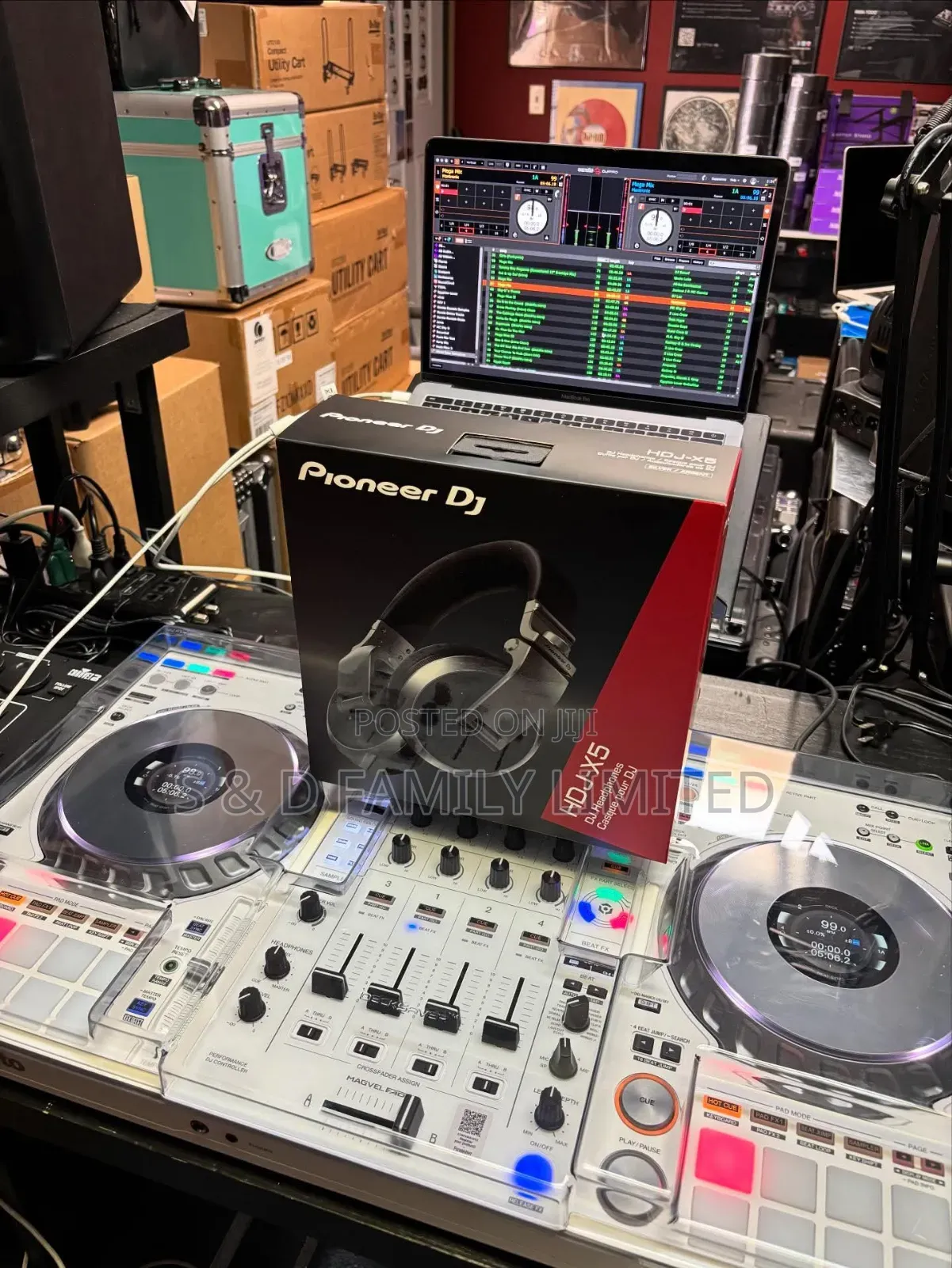 Pioneer Dj HDJ-X5 Headphones