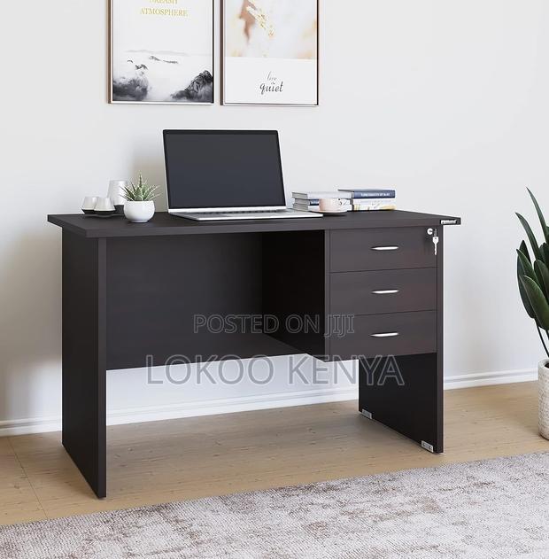 Office Desk : 1m Straight Office Study Desk - thumbnail 2