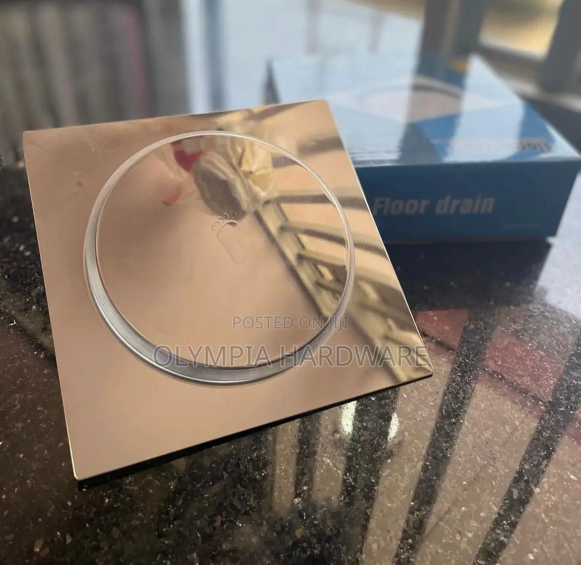 Floor Drain With Pop Up (Silver ) 15x 15