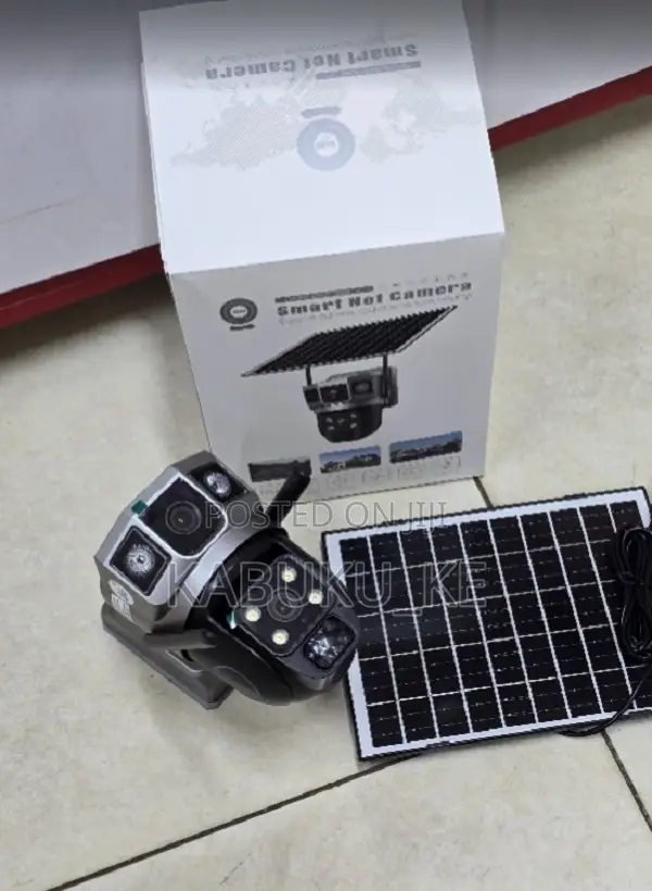 Smartnet V380-Dual Lens 4g Solar Camera