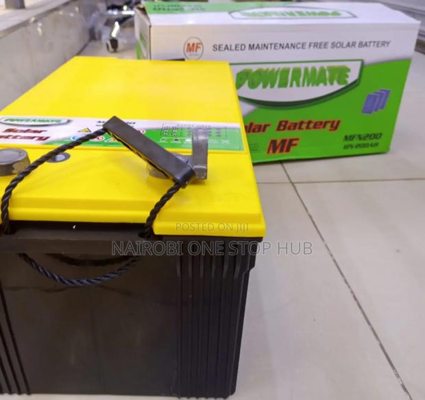 Powermate Sealed Solar Battery 200ah 12v - main view