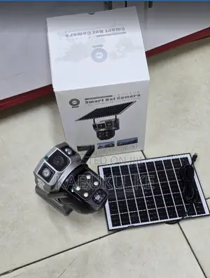 V380 Pro 4mp Dual Lens Solar Panel Security Simcard Camera Outdoor