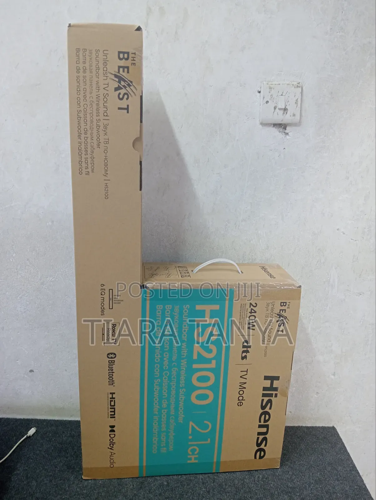 Hisense Hs 2100 2.1 Ch Soundbar (The Beast)