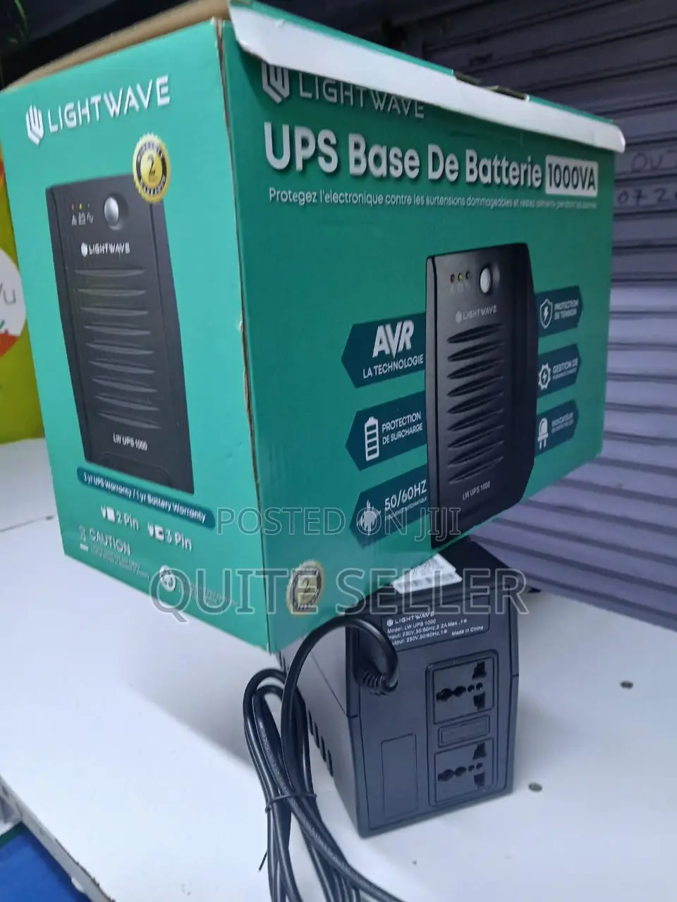 1000va Line Interactive Ups1000va / 600w Output Power Lightwave