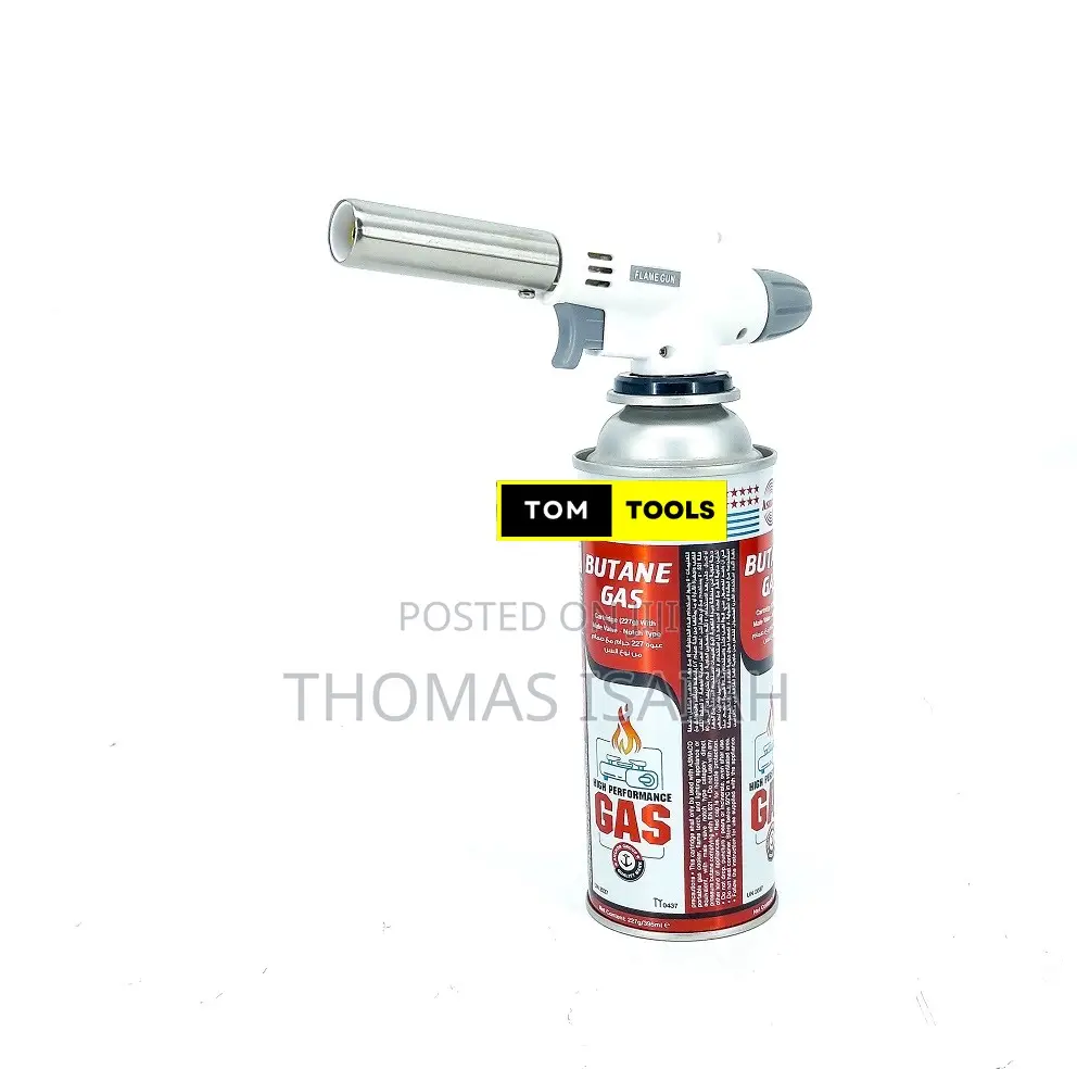 Self Igniting Adjustable Kitchen Butane Blow Torch
