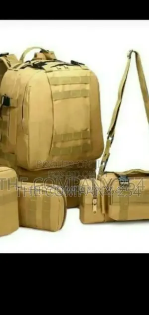 Tactical, Camping And Hiking Backpacks Camouflage Capacity 55l