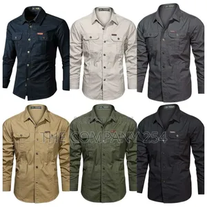 Outdoor Casual 2 Piece Khaki Made Uniform Available