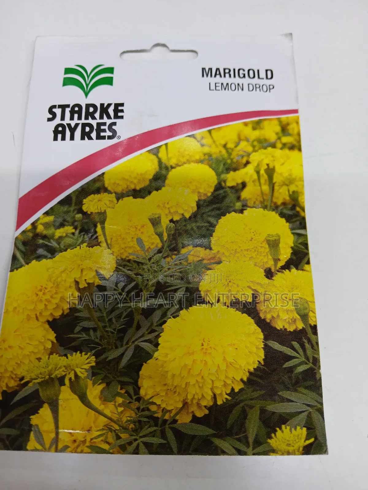Marigold Lemon Drop Flower Seeds 1g