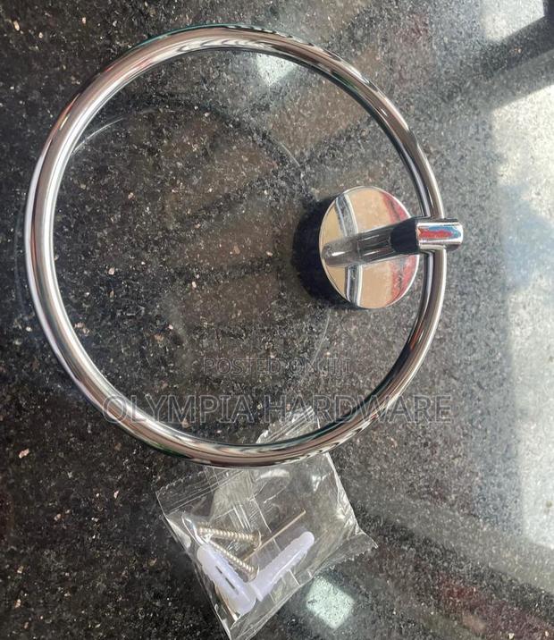 Silver Towel Ring