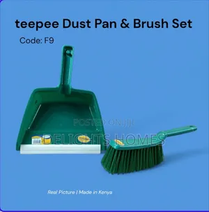 Teepee Dust Pan Brush Set-B