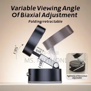 Vacuum Suction Retractable Magnetic Phone Holder