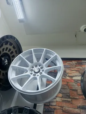 Offset White Sports Rims Size 17