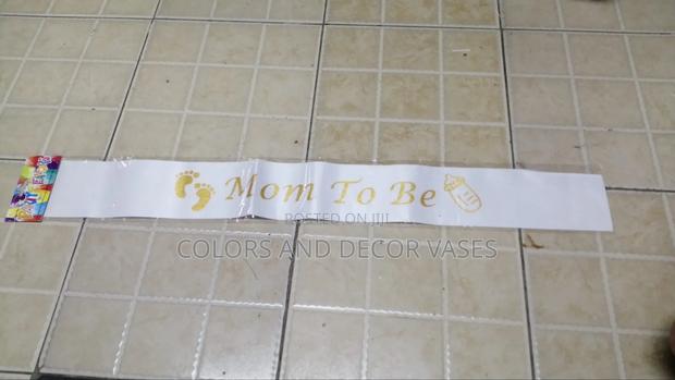 White Mom to Be Sashe - main view