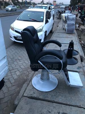 Adjustable Kinyozi Chairs With a Recline - main view