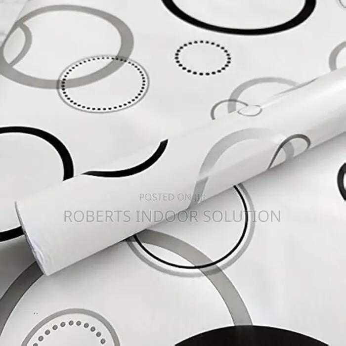 Waterproof Circle Self Adhesive Wallpapers Wallpapers