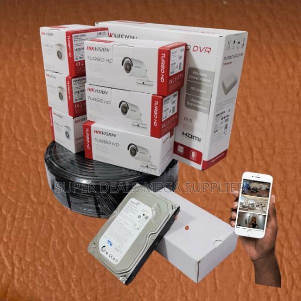 Hikvision 6 Cameras 2mp CCTV Kit 1080p Full Hd Security Solution - main view