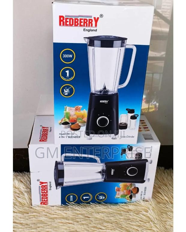 Redberry Blenders 1l Jug 4 in One