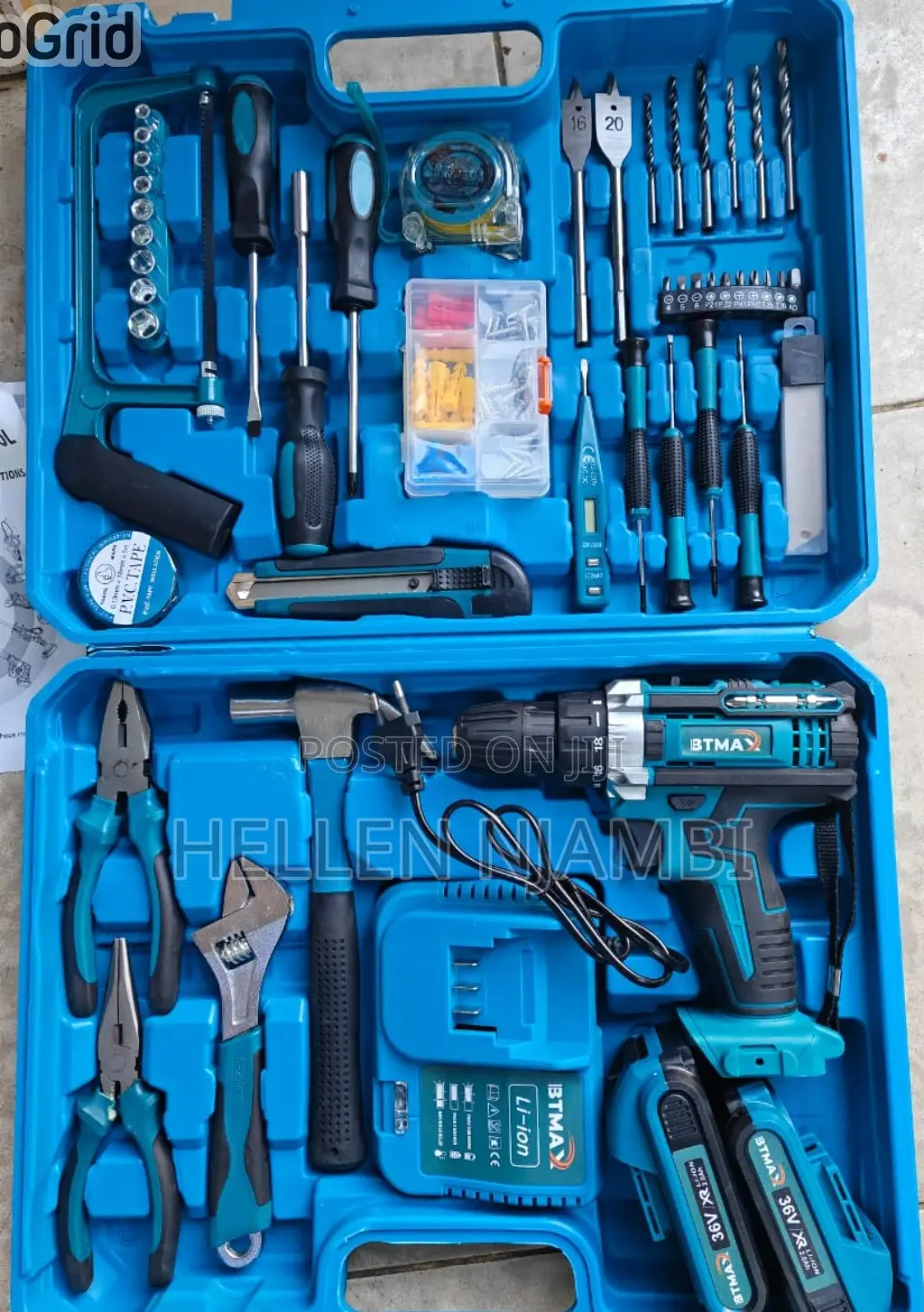 Bt Max 36v Cordless Drill Set