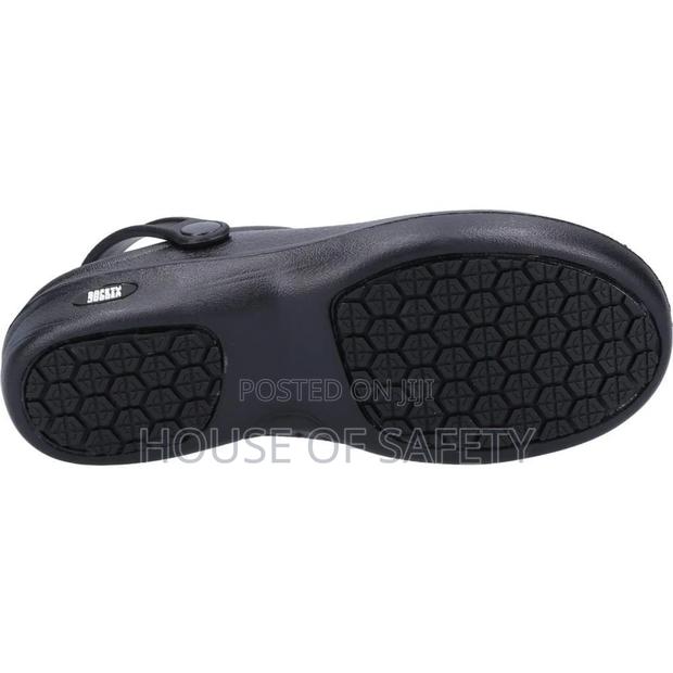 Black Industrial Perfect Grip Crocs - main view