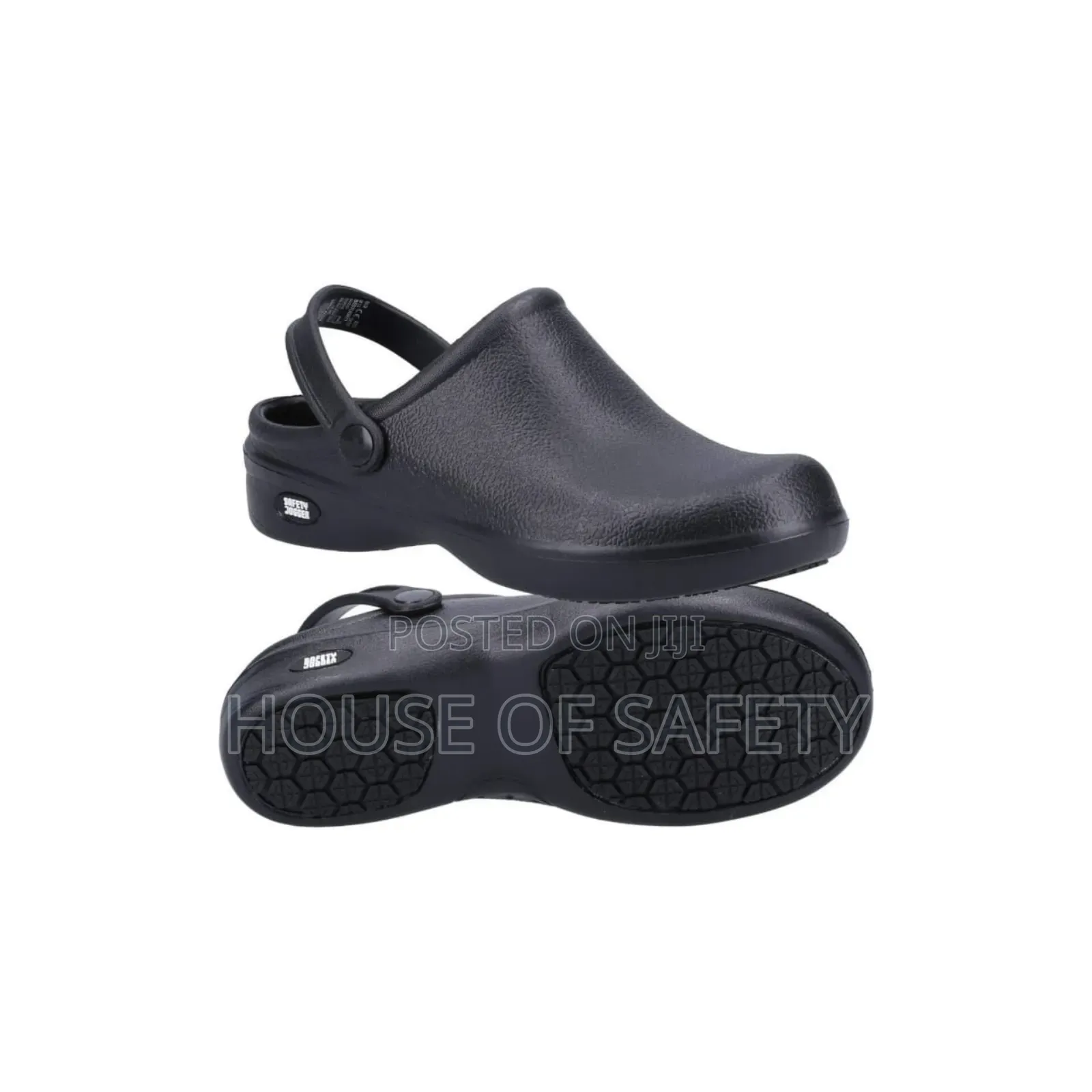Black Industrial Perfect Grip Crocs