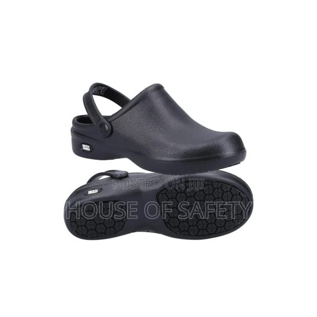 Black Industrial Perfect Grip Crocs - thumbnail 3