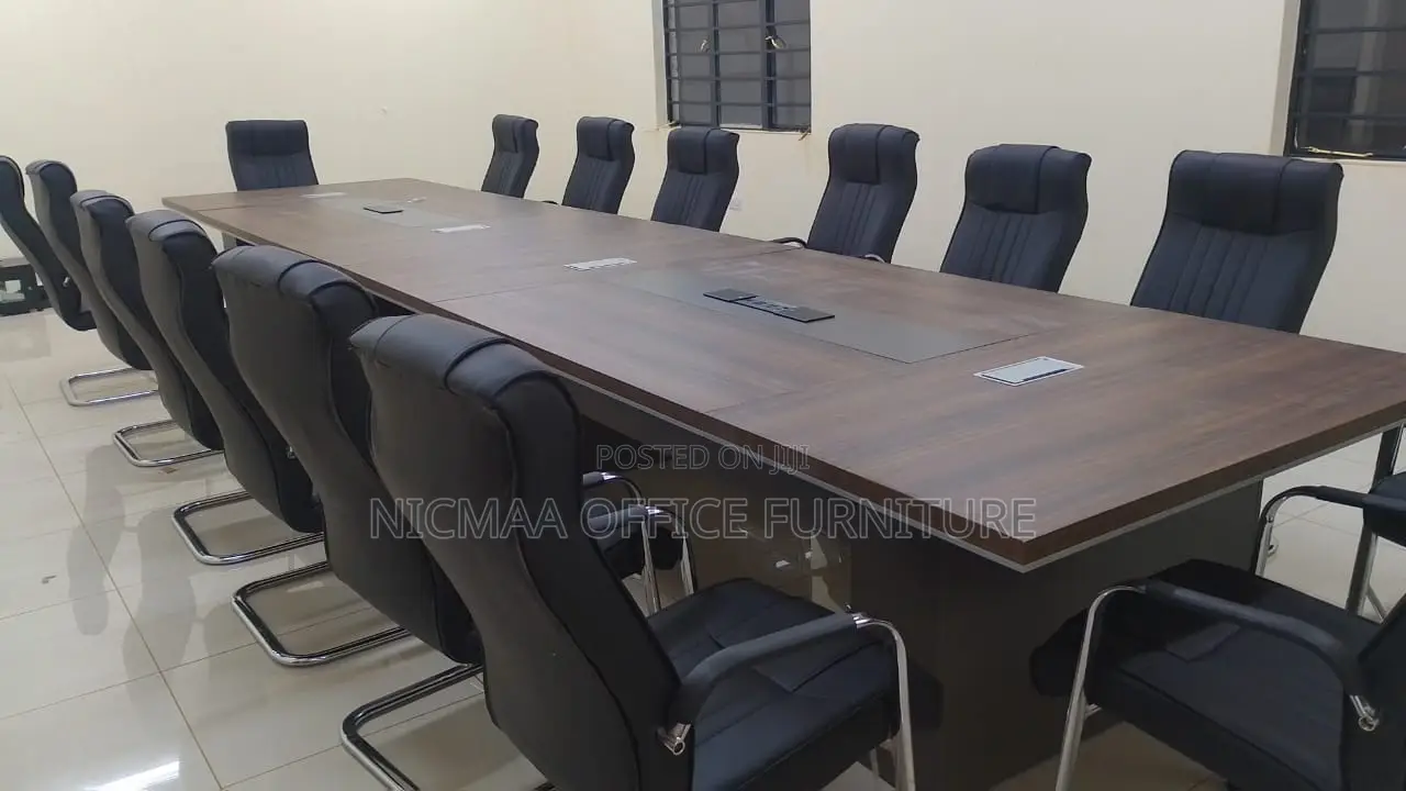 Modern, Functional Ready for Business Boardroom Table