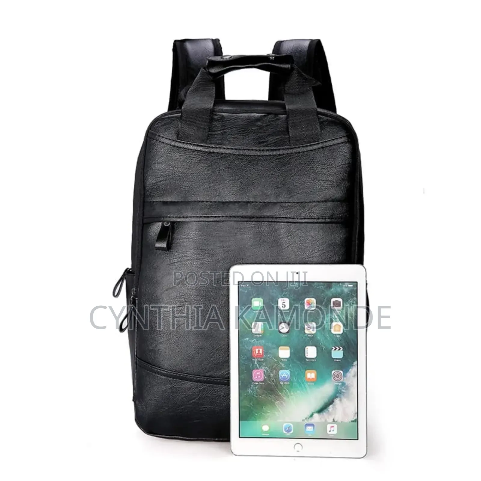 Shades: Dark Brown, Brown and Black Unisex Backpack