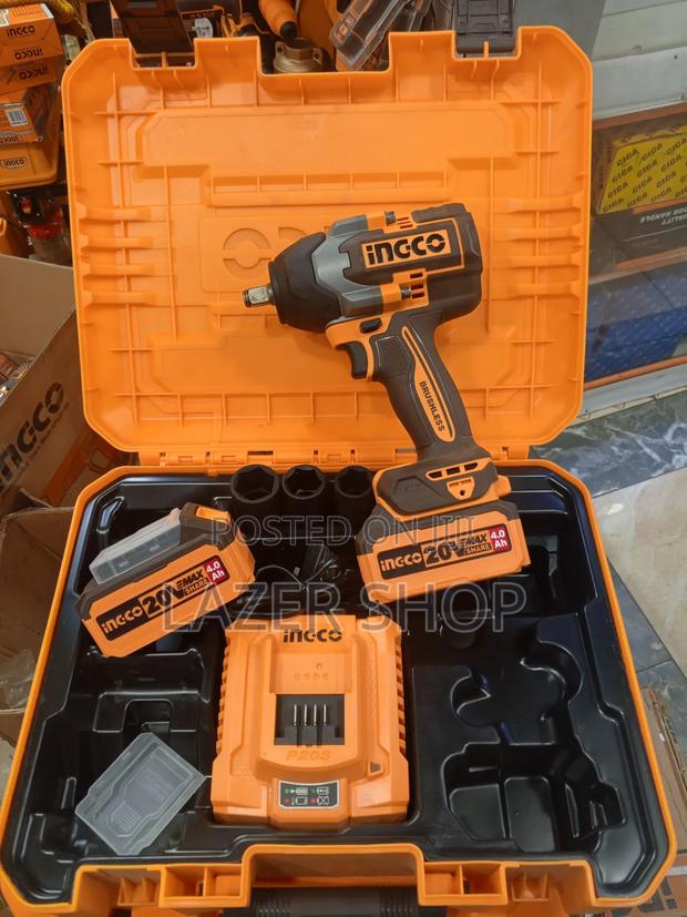 Cordless Brushless Impact Wrench, Industrial - main view