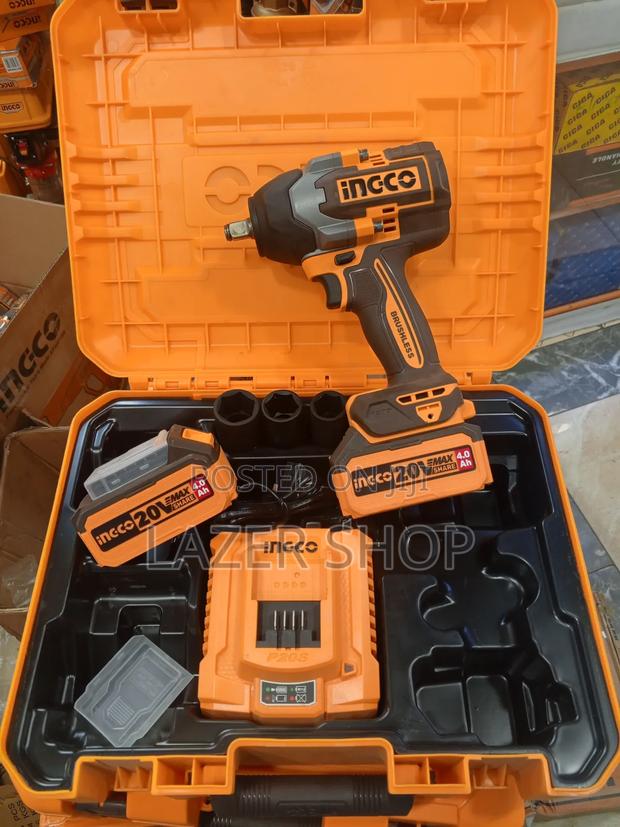 Cordless Brushless Impact Wrench, Industrial - thumbnail 2