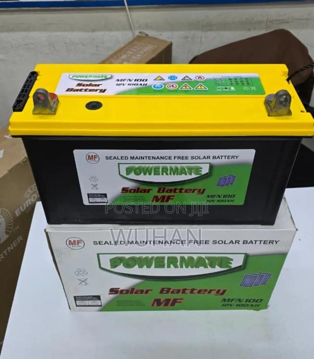 Power Mate 200ah Solar Gel Battery, Maintenance Free