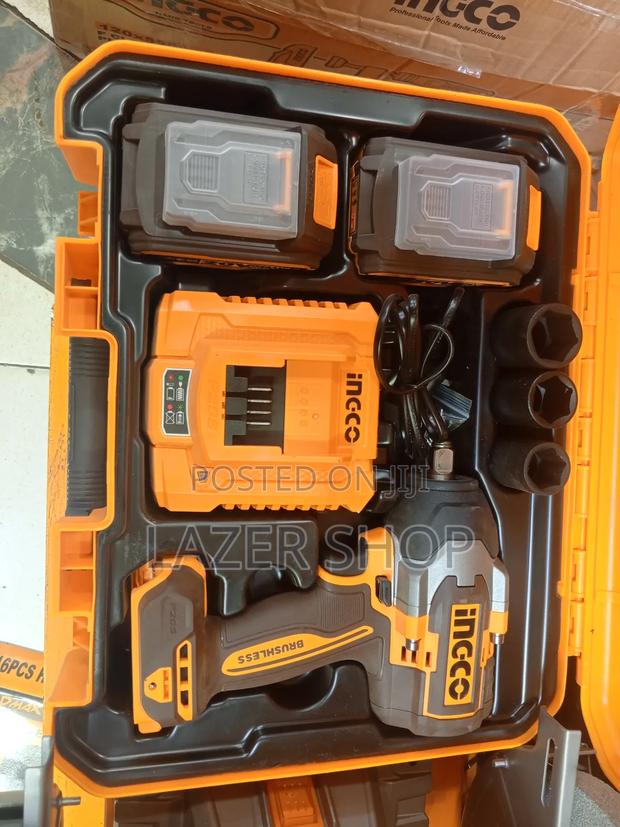 Cordless Brushless Impact Wrench, Industrial - thumbnail 3