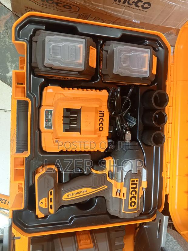 Cordless Brushless Impact Wrench, Industrial - thumbnail 4